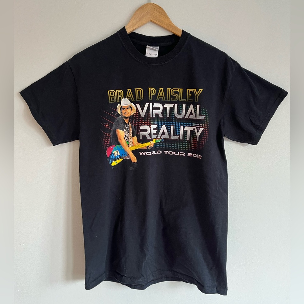 Brad Paisley Virtual Reality World Wide Tour 2012 T-Shirt / Medium